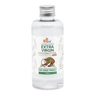 PHYTOCARE UNREFINED EXTRA VIRGIN COCONUT OIL 200 ML น้ำมันมะพร้าวบริสุทธิ์ 100% สกัดเย็น 200 มล.