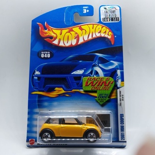 รถเหล็ก Hotwheels 2001 MINI COOPER 28/42 (ib025)