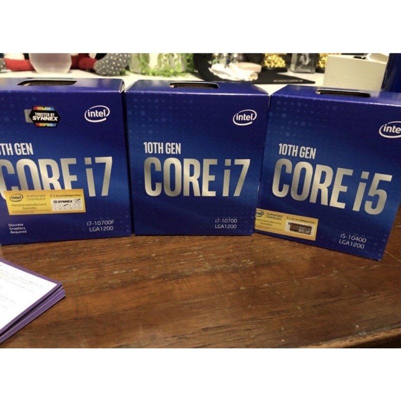 Ryzen5 3600/CPU i5-10400 / Cpu i7-10700 / i7-10700F/i7-11700/Ryzen5 3600ใหม่แกะกล่องมือ1