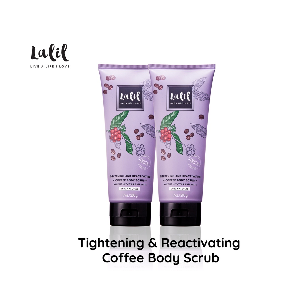 LALIL Tightening & Reactivating Coffee Body Scrub Set