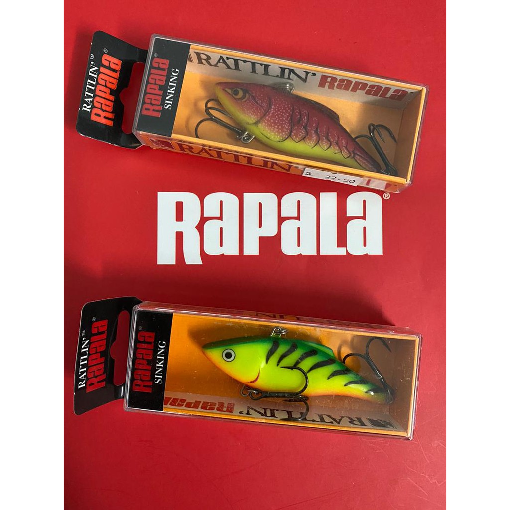 Rapala RATTLIN RNR 7 Rapala RNR RATTLIN SINKING [เหยื่อตกปลา]