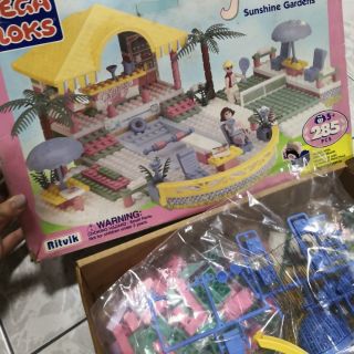 เซตของเล่นเด็กหญิง Mega Bloks Fantasy Sunshine Garden