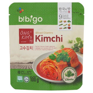 ซีเจสไลซ์ซิแลนโทรกิมจิ 100กรัม CJ Sliced ??Silicone Kimchi 100 grams