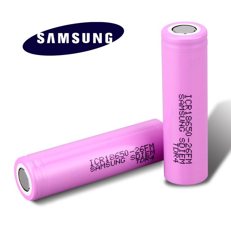 ถ่านชาร์จSamsung ICR18650-26F 18650 1200mAh 3.7v