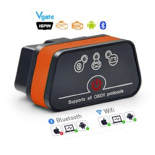 เครื่องสแกนเนอร์บลูทูธ vte icar2 elm 327 obd 2 elm 327 v 2 . 1 obd 2 wifi สําหรับ android/pc/ios