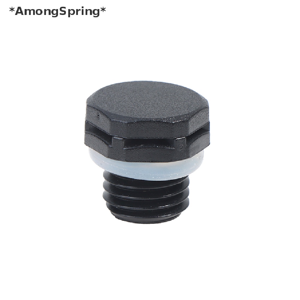 [[AmongSpring]] สกรูวาล์วระบายอากาศ ไนล่อน M12*1.5 กันน้ํา 10 ชิ้น