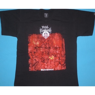 เสื้อยืดผ้าฝ้าย ลาย Vital Remains - Deize CFabnn10BMaabp28