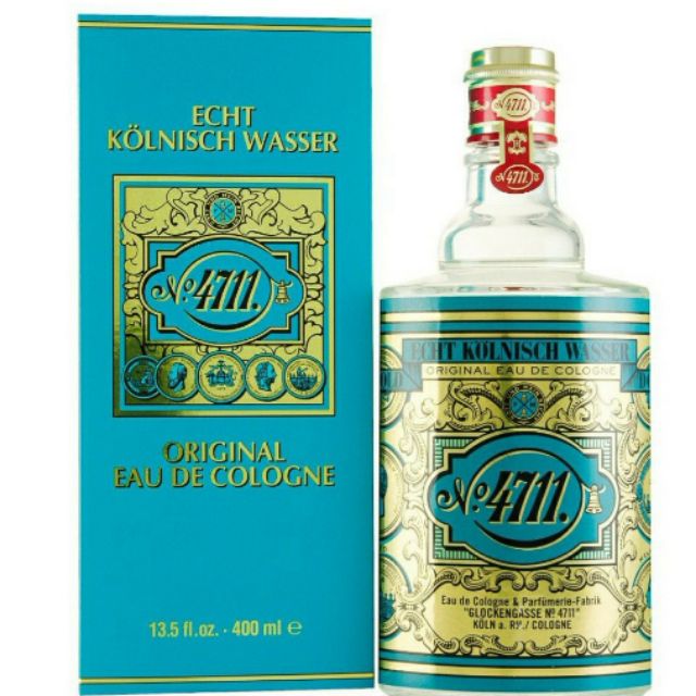 สินค้า​หมด​ชั่วคราว​ ECHT KOLNISCH WASSER โคโลญจน์ 4711 จากเยอรมัน 400 ml กลิ่นหอมนุ่มๆติดทนยาวนาน