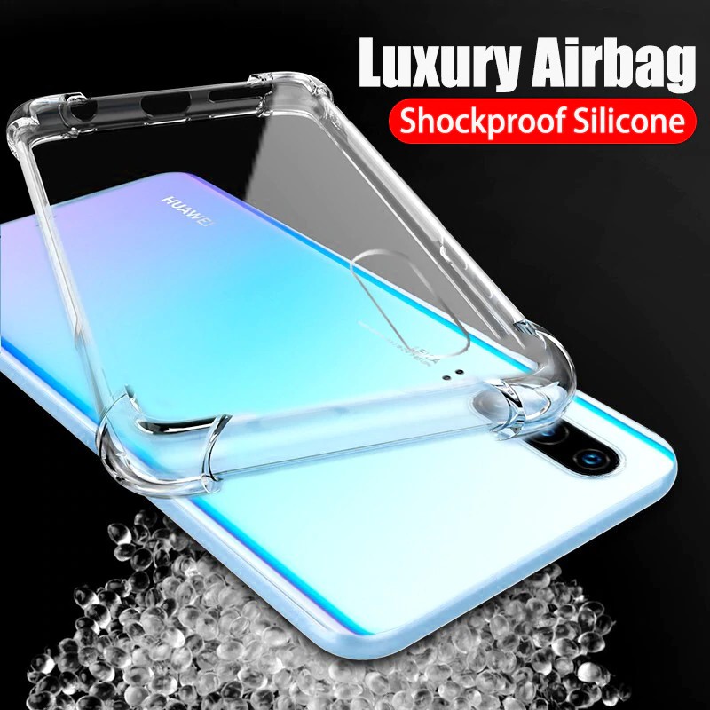 กันกระแทกถุงลมนิรภัยใสเคสโทรศัพท์สําหรับHuawei Y7A Y7P Y8P Y9S Y6S Y7 Y6 Y5 Prime 2018 Y9 Prime Y7 2019 เคสป้องกันสําหรับHuawei Y9 Y6 Y7 Pro 2019 โปร่งใสนุ่มปกหลัง