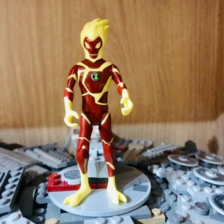 Ben 10 Alien Force Alan as Heatblast Action Figure (loose) #เบนเทน