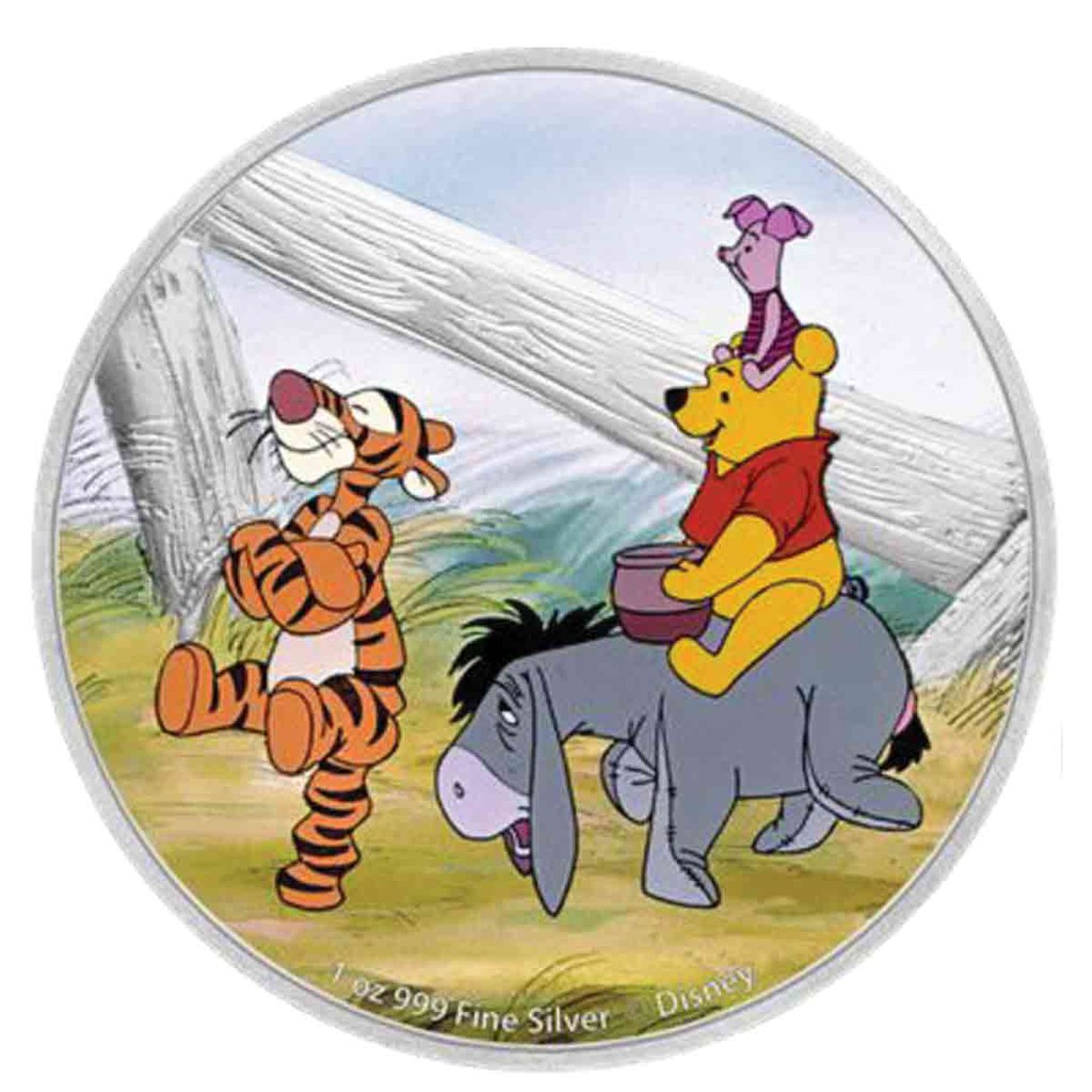 Niue Coin, 2020 Winnie the Pooh - Pooh & Friends Silver Coin