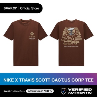 เสื้อยืด NIKE X TRAVIS SCOTT CACT.US CORP TEE ของแท้100%