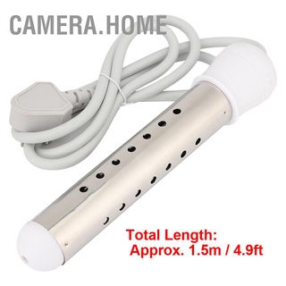 Camera.home 2500W Immersion Heater Stainless Steel Electric Water Heating Rod for Home Use AU Plug 220V