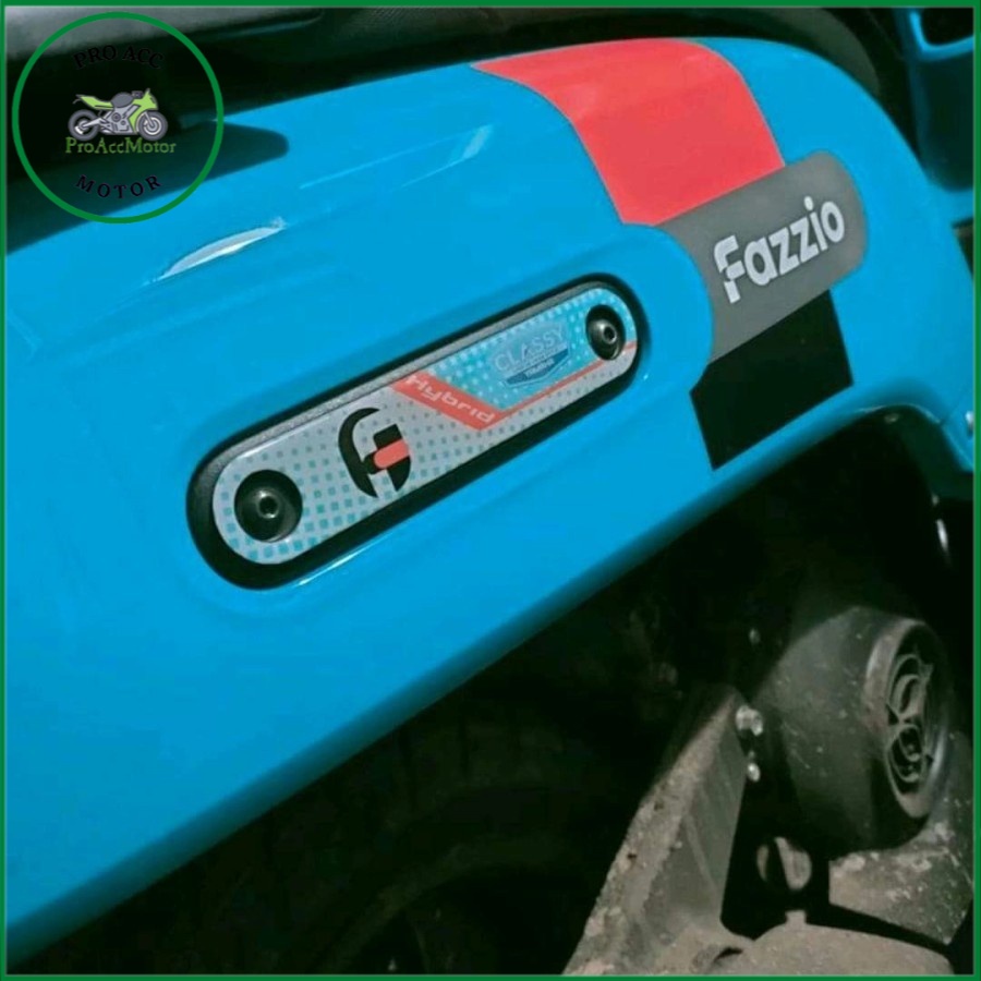 . สติ๊กเกอร์ Fazzio สติ๊กเกอร์แผงข้างหน้า YAMAHA FAZZIO 125 MOTO PAD 27 กันเฟด