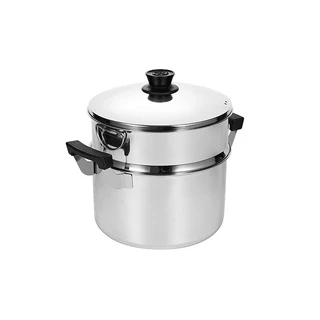 Rocket หม้อต้ม พร้อมชั้นนึ่ง ขนาด 24 ซม. จรวด Sauce Pot with Steamer