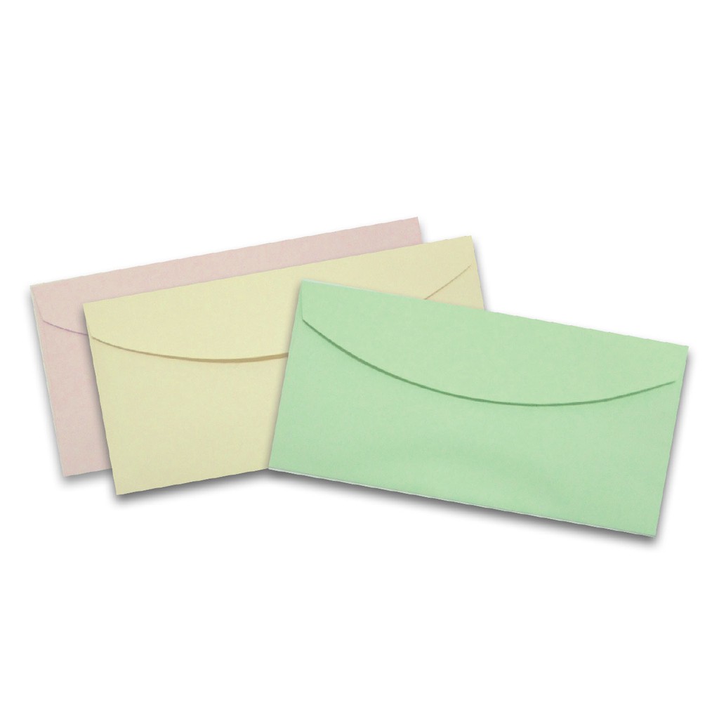 ซองใส่เงิน การ์ดแต่งงาน การ์ดเชิญ บัตรเชิญ Envelope ขนาด 10.8x22 Cm./4x8.5นิ้ว แพ็ค 50 ใบ