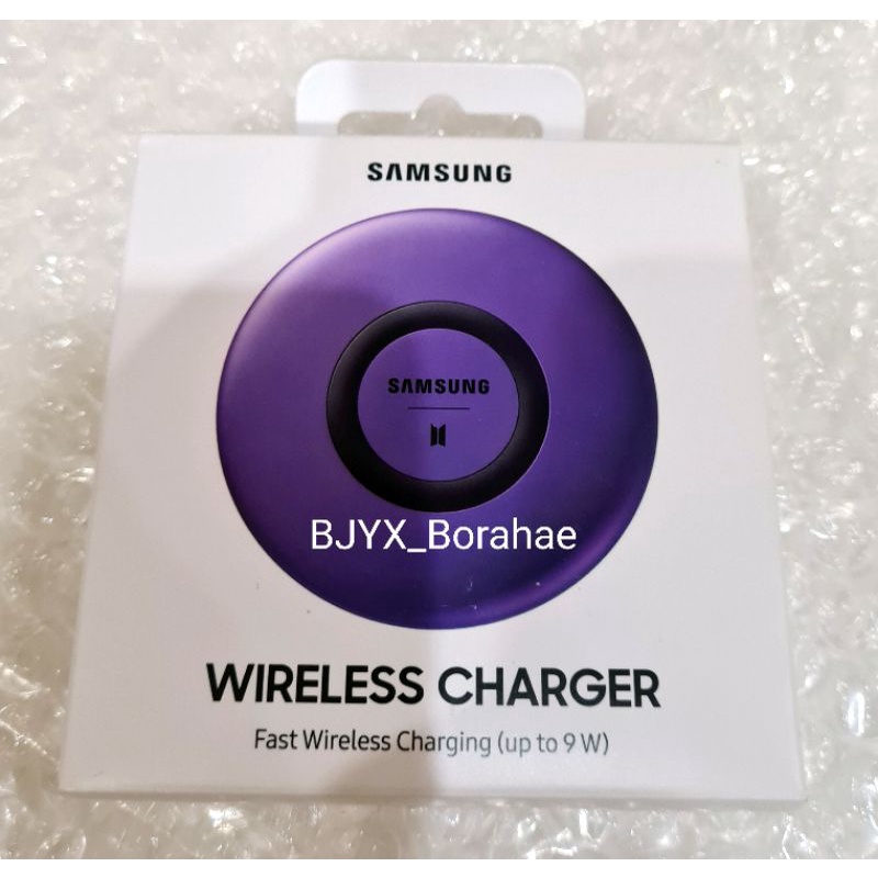 (พร้อมส่ง) ซีล ของใหม่ BTS x Samsung ของแท้ 100% ที่ชาร์จไร้สาย บังทัน Wireless charger สีม่วง นำเข้าจากเกาหลี