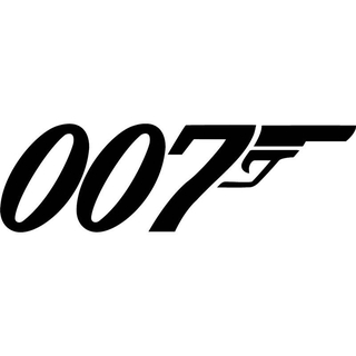 สติกเกอร์ฟิล์มสะท้อนแสง รูปรถยนต์ James Bond 007