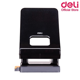 Deli 0143 2-Hole Punch ที่เจาะรูกระดาษ 45 แผ่น เครื่องเขียน อุปกรณ์การเรียน office ตุ๊ดตู่ เครื่องเจาะกระดาษ2รู