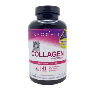 แพคเกตใหม่NeoCell Super Collagen+C Type 1&amp;3 6000mg (250 Tablets) 270 เม็ด