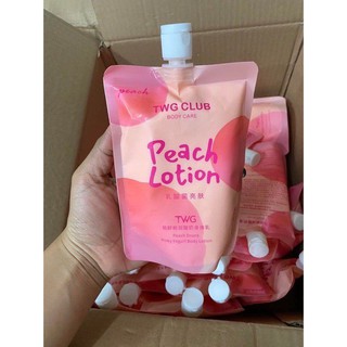 TWG CLUB Peach Lotion โลชั่นพีช 🍑🍑🔹👉 ขนาด 200ml