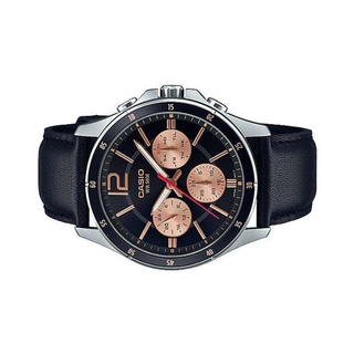 Win Watch shop นาฬิกา Casio รุ่น MTP1374L1A2 นาฬิกาผู้ชาย สายหนังของใหม่