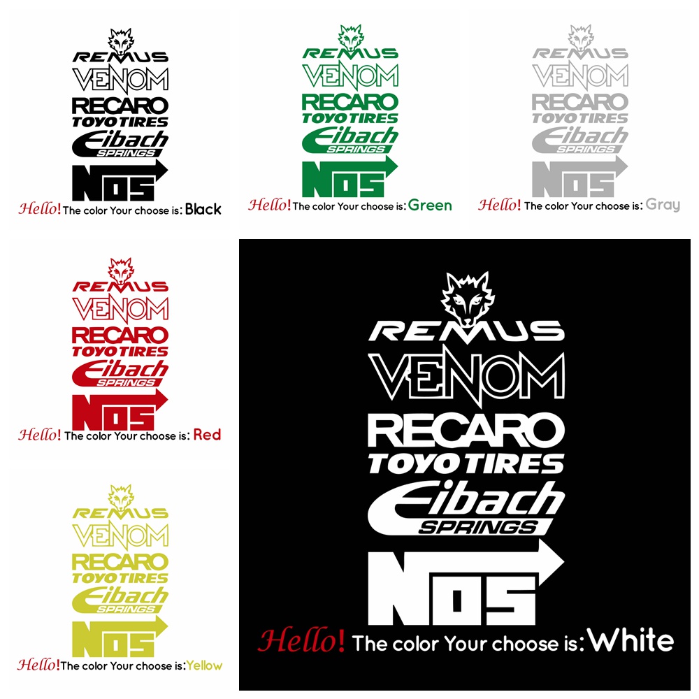 Cool Design Jdm Racing Tuning สติกเกอร์สําหรับรถยนต์รถทั้งสติกเกอร์ Decal Car Wrap ฟิล์มไวนิลผลิตภัณฑ์รถยนต์อุปกรณ์เสริมในรถยนต์