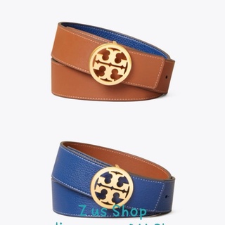 พรีฯTORY BURCH 1. 5" REVERSIBLE LOGO BELT/size xs/s/m.