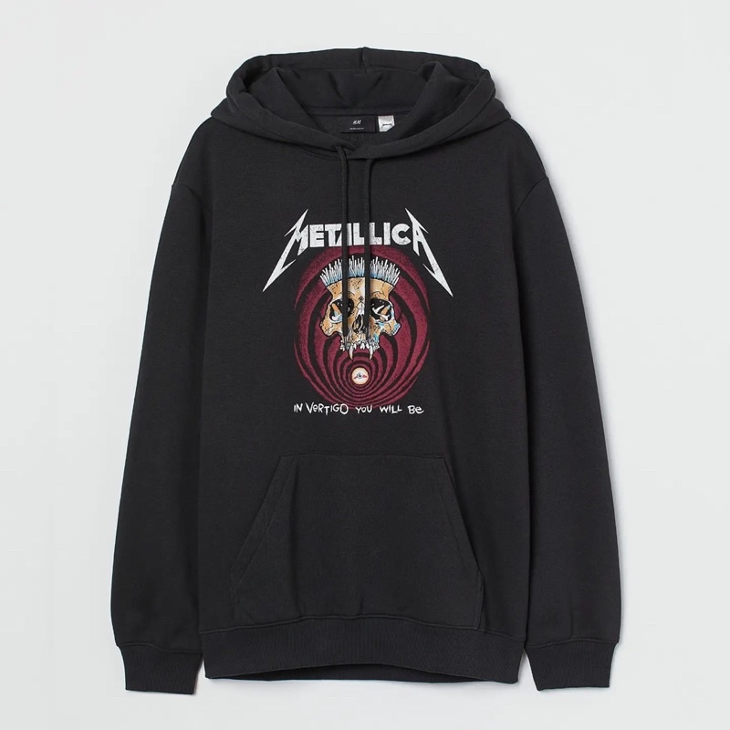 H&M METALLICA VERTIGO HOODIE