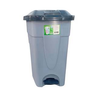 ถังขยะแบบเหยียบเปิดฝา รุ่น 85 L ขนาด 85 ลิตร สีเทา ถังขยะ Pedal Trash Can Open Lid Model 85 L Size 85 L. Gray