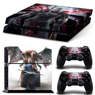 สติ๊กเกอร์สำหรับ PS 4 Playstation 4 Console-The Witcher