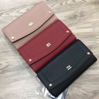 NEW ARRIVAL! LYN MADISON LONG WALLET กระเป๋าสตางค์ใบยาวรุ่นใหม่วัสดุหนัง Saffiano 🍭