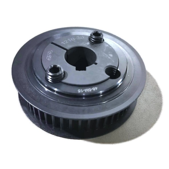 48 ฟัน 5M หน้ากว้าง 15 mm มู่เลย์ มูเลย์ พลูเล่ย์ Pulley timing  ขนาดรูเพลา1210 48ฟัน