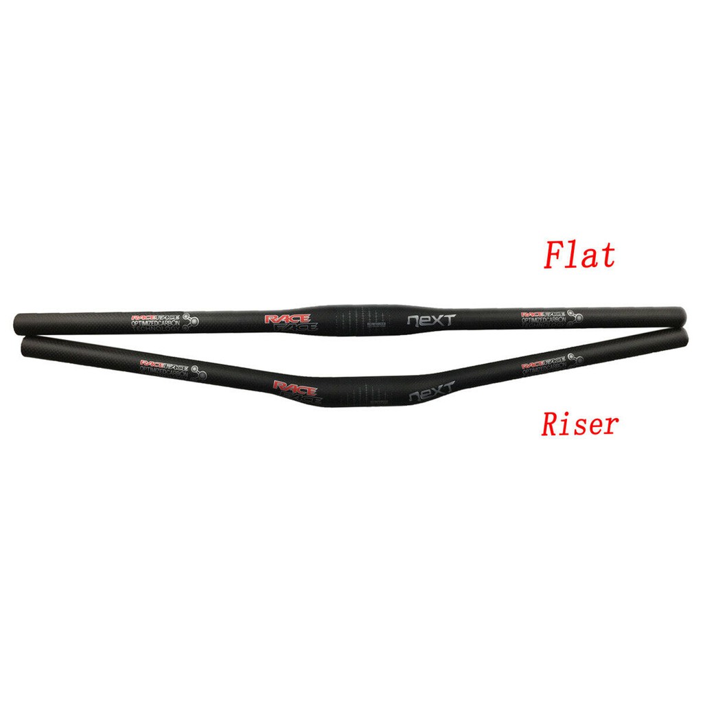Race Face NEXT New Carbon Fiber MTB Handlebar Riser//Flat 31.8mm Clamp 660-760mm