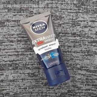 นีเวีย เมน เอ็กซ์ตร้า ไวท์ เฟช มัด โฟม Nivea Men Extra White 10X Effect Face Mud Foam 50g.