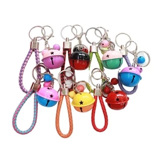 🔥9B“พร้อมส่งจ้า”🔥！มีให้เลือกถึง 16 สี！！ใหม่ เชือกหนัง bell พวงกุญแจ lobster bell พวงกุญแจ จี้สร้างสรรค์ PSLDysk