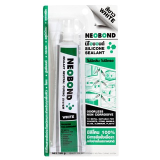 วัสดุประสานและอุดรอยรั่ว ซิลิโคนไร้กรด THREE BOND ขาว 100G เคมีภัณฑ์ก่อสร้าง วัสดุก่อสร้าง THREE BOND 100G WHITE NON ACE