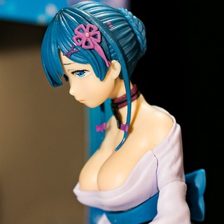 ฟิกเกอร์ Yukata Kimono Rem Rem สําหรับตกแต่ง