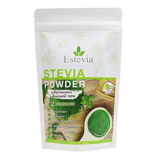 ผงหญ้าหวาน Organic 100g Organic Stevia Powder 100 g