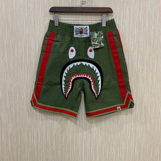 กางเกงขาสั้น A Bathing Bape shark wgm boxing shorts