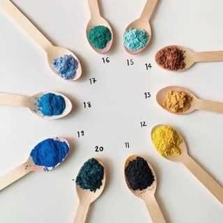 (ขั้นต่ำ2ซอง)พร้อมส่ง ผงสีไมก้า ผงมุขผสมเทียน/สบู่/เรซิ่น