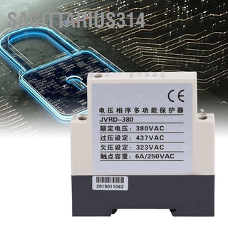 Sagittarius314 JVRD-380 Phase Sequence Protection Relay Monitoring Voltage Control Device 380VAC