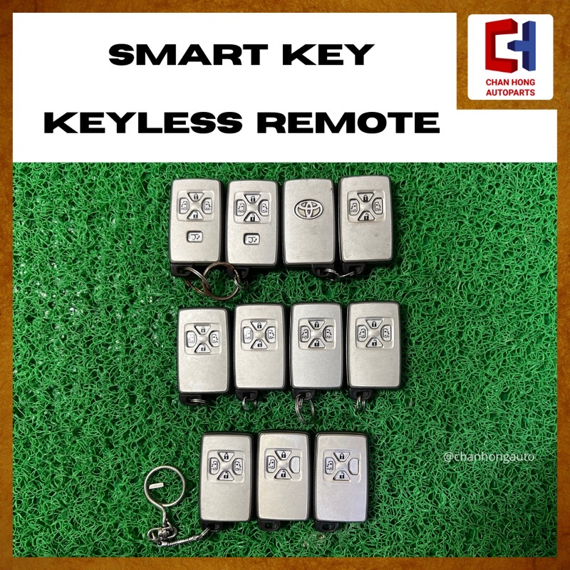 Smart Key KEYLESS Remote สําหรับ Alphard/Estima/Vellfire/Wish ZGE20/Prius 30 [จากญี่ปุ่น 🇯🇵] [ใช้แล้