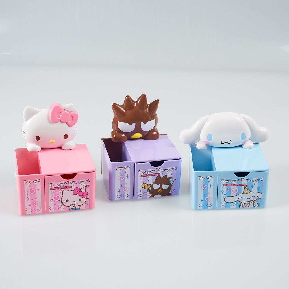 SANRIO ลิ้นชักตั้งโต๊ะ ลิ้นชักเก็บของ กล่องจัดเก็บของ ของพรีเมี่ยม 7-11