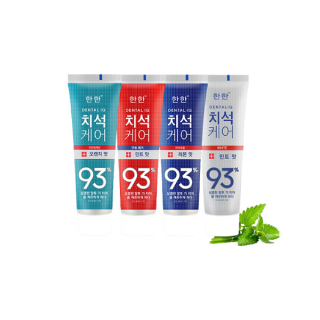 กรุณาเลือกของแท้ พร้อมส่ง ยาสีฟันเกาหลี MEDIAN DENTAL IQ Tartar Care toothpaste 93% 120 g ขจัดคราบหินปูนฟอกฟันขาว