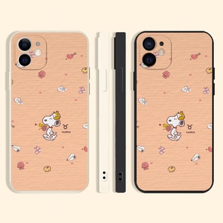 Snoopy เคสไอโฟน 13 promax 8 พลัส cute TAURUDS 7 13 pro max  8 plus se2020  iPhone 11 12phone case Xr Xs X max เคส นิ่ม