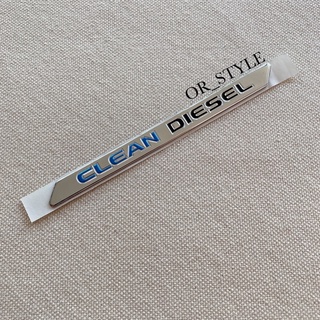 โลโก้ CLEAN DIESEL ขนาด 15x1.2cm