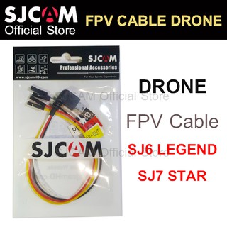 SJCAM FPV Cable for SJCAM SJ6 LEGEND  SJ7STAR  สำหรับ DRONE FPV