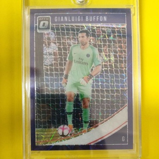 2018-19 Panini Donruss Soccer Goalkeeper  Buffon Optic Prizm Card /125