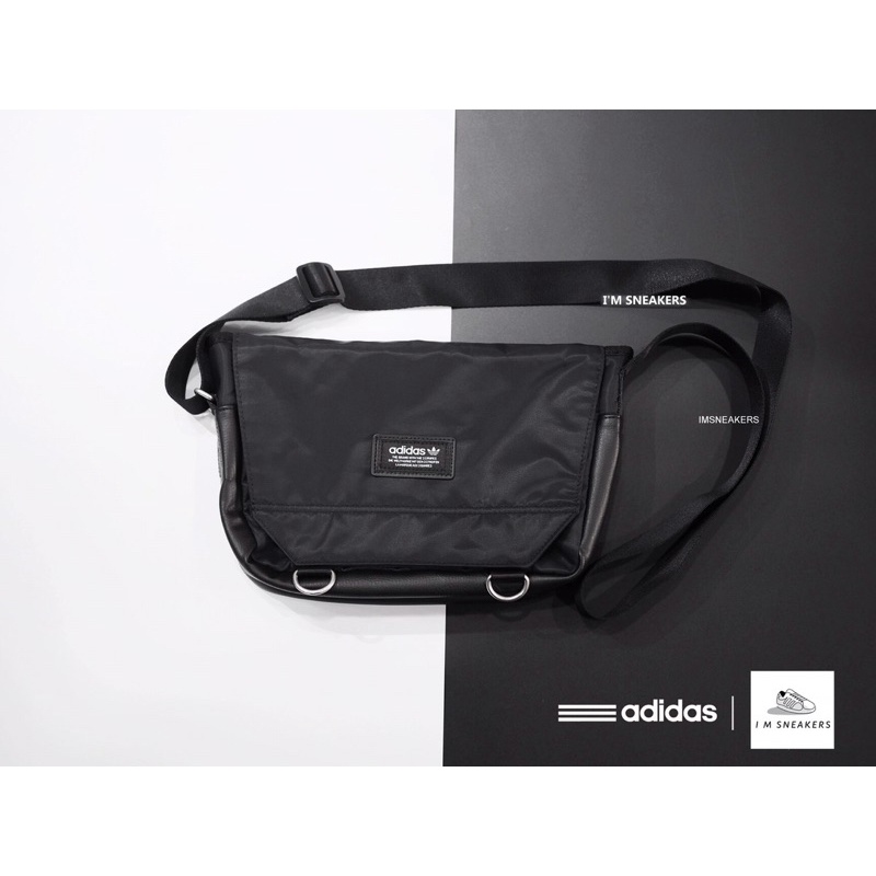adidas Utility Messenger Bag Black แท้ Shopee Thailand